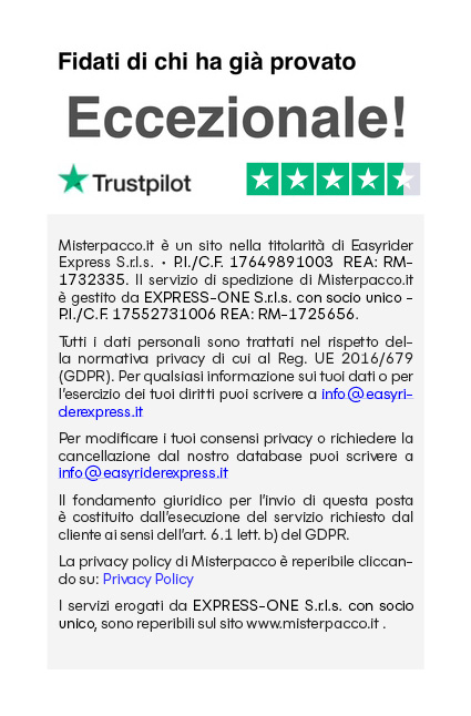 Trustpilot Review - Fidati di chi ha già provato - Eccezionale!